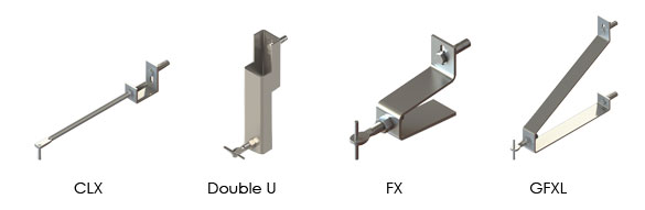 ancres mécaniques FX GFXL CXL Double U