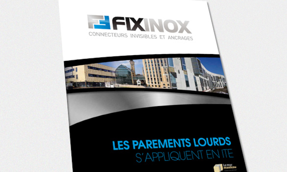 Brochures et nouvelle identité visuelle Fixinox